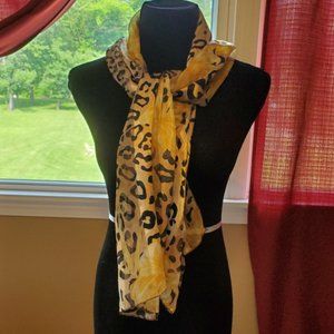 Animal Print Scarf